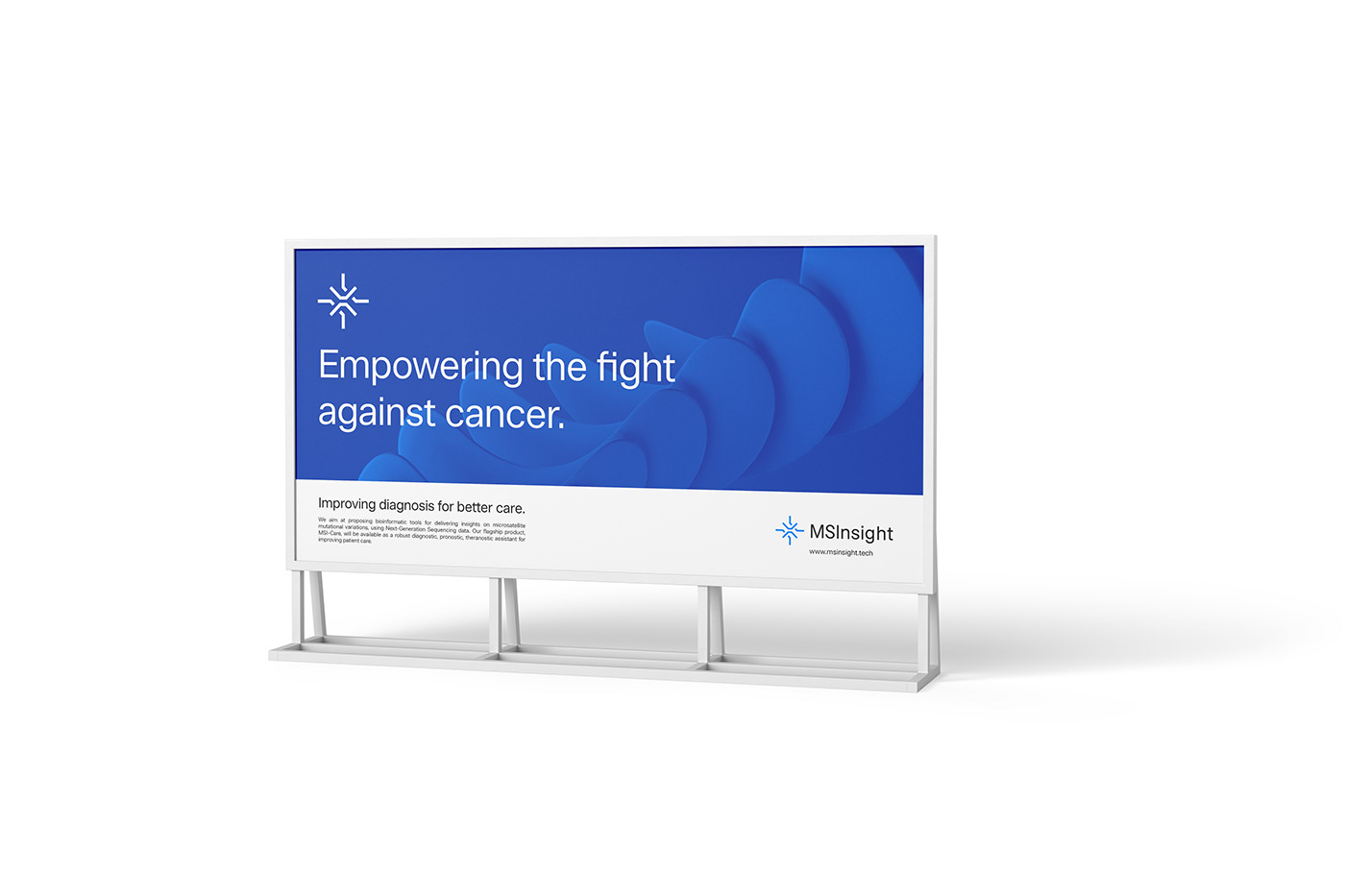 branding  cancer clean corporate healthcare identity logo minimal modern science