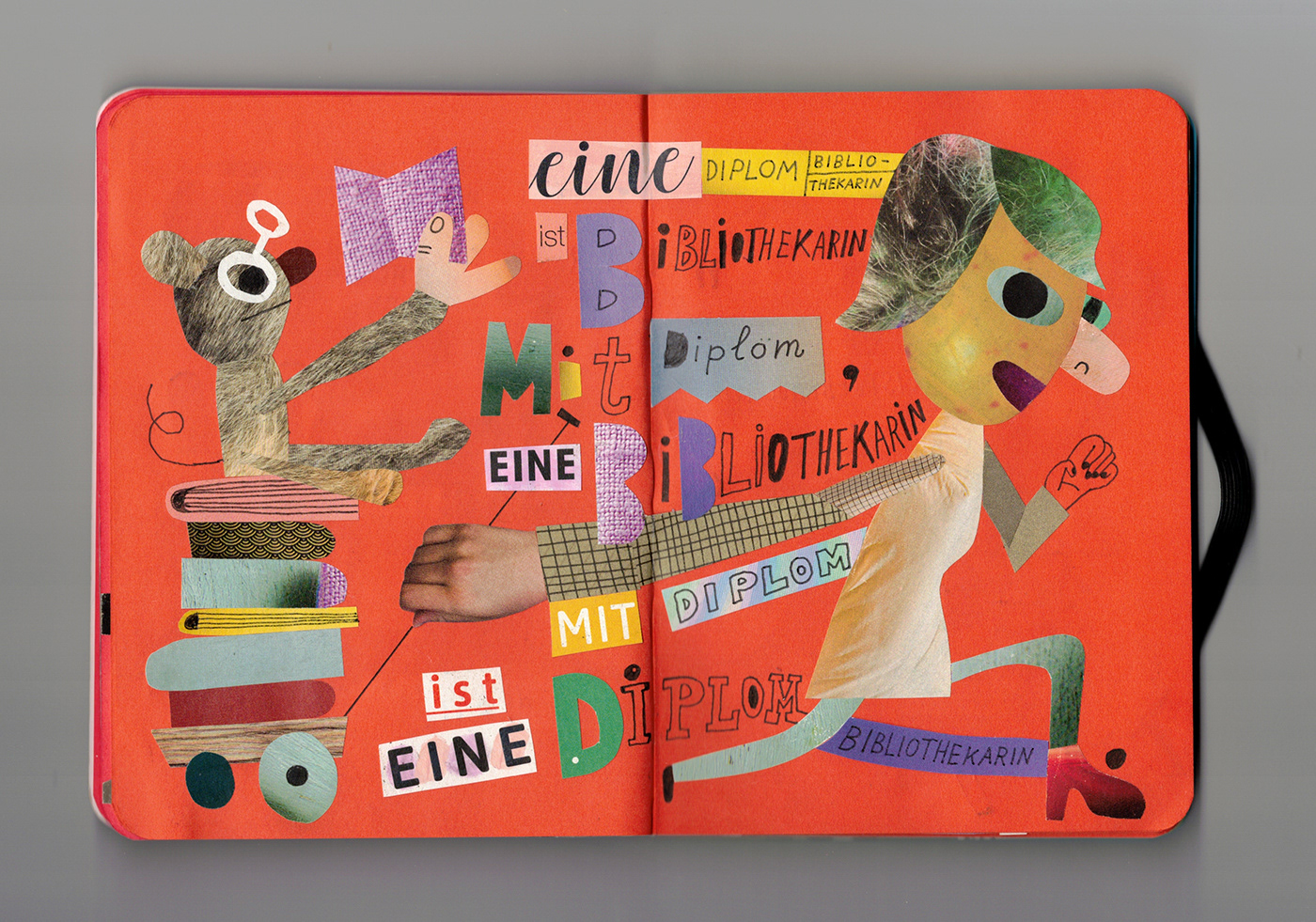 ILLUSTRATION  art design collage sketchbook kidsillustrations childrenbook yuliadrobova german Illustrator