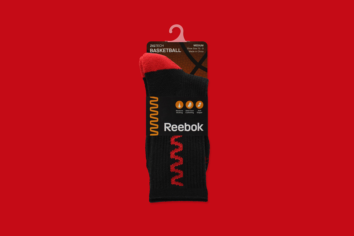 packaging design branding  graphic design  art direction  Socks Packaging basketball baseball print design  reebok socks