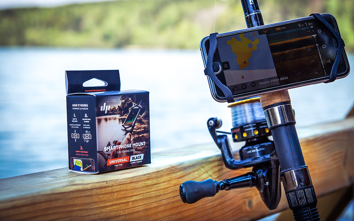 deeper smart sonnar Smart Fishfinder challenge Packaging fish fishing wireless