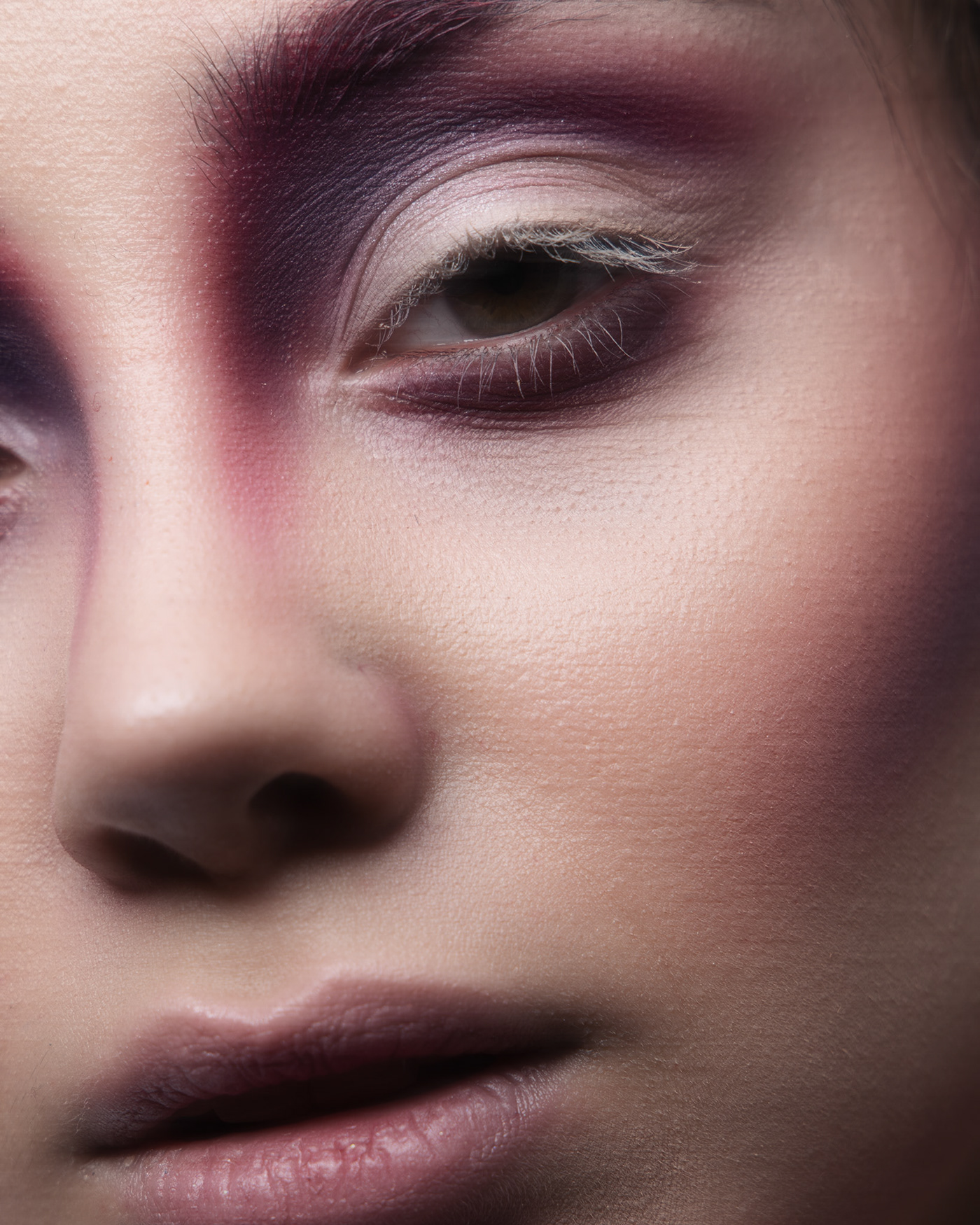 art beauty editorial Fashion  magazine makeup Photography  portrait retouch