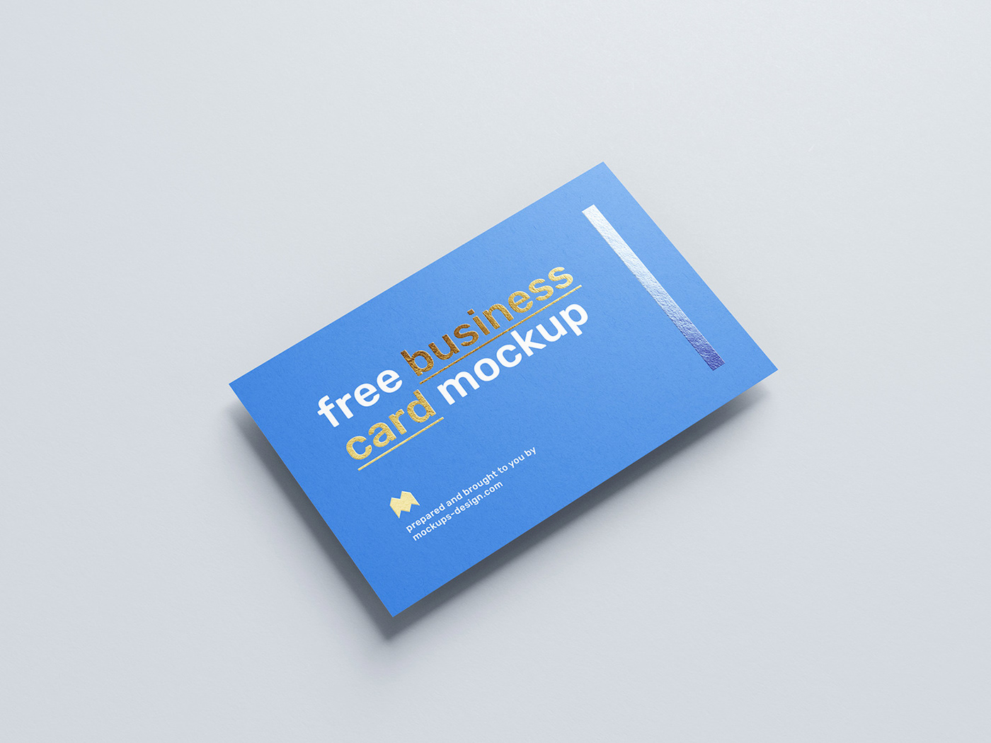 business card cold stamping cs download foil free hot stamping HS Mockup Stationery