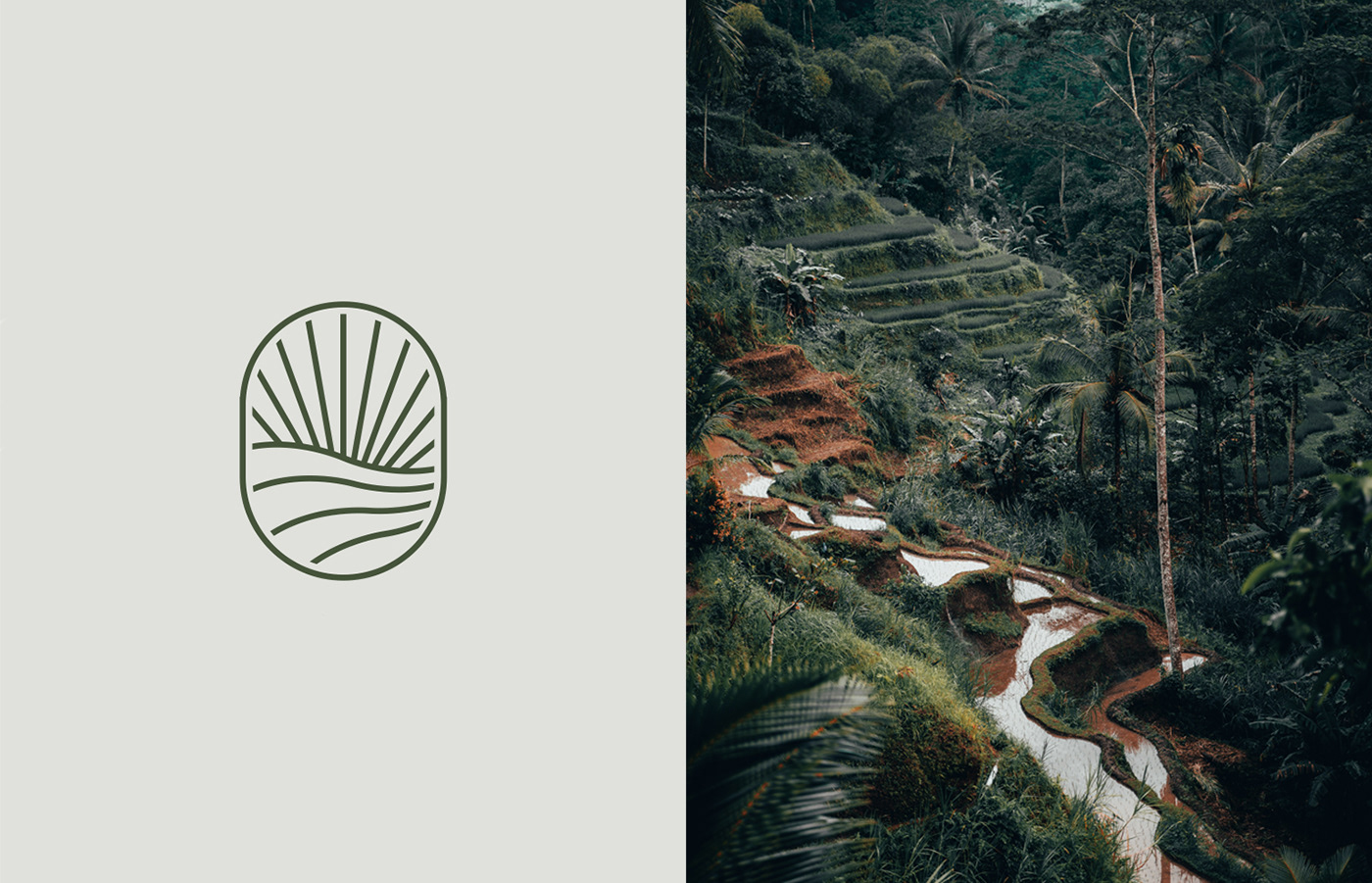 branding  ecolodge hotel identity indonesia resort stationary visual identity