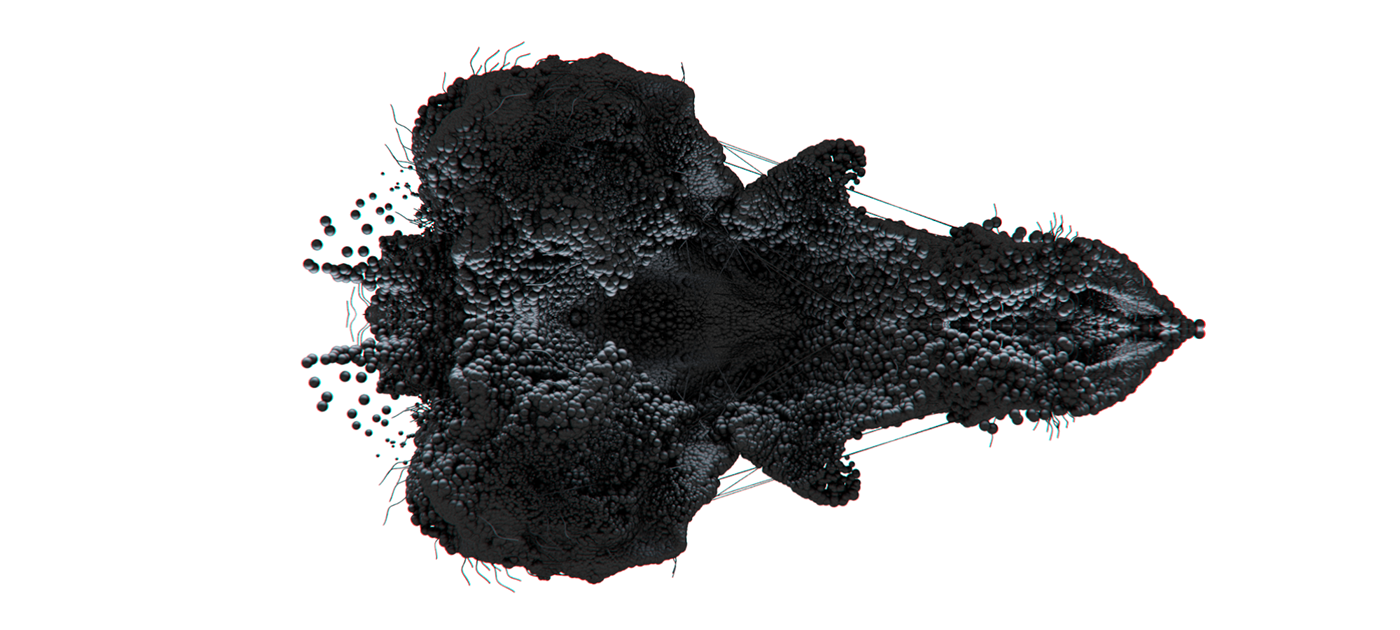 design abstract digitalart alperdurmaz houdini black White monochrome cgı