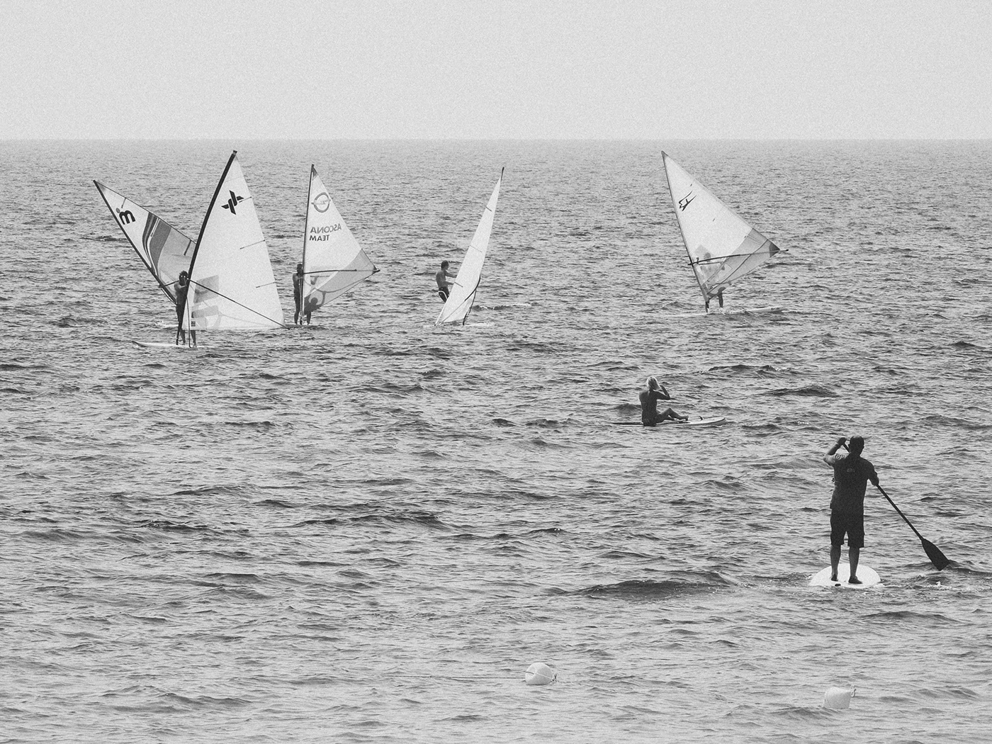 windsurf surfing sailing Surf sea Mistral wind vintage boards Photography 