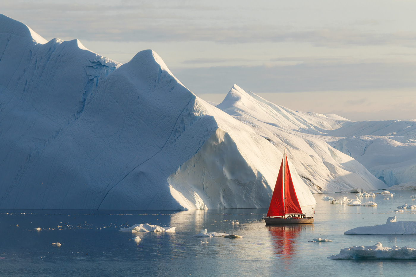 Arctic global warming Greenland Landscape mountains Nature sailing Travel winter