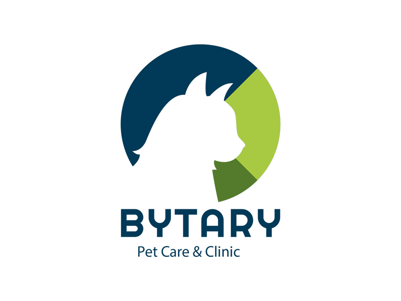 logo Bytary branding  Pet Clinics