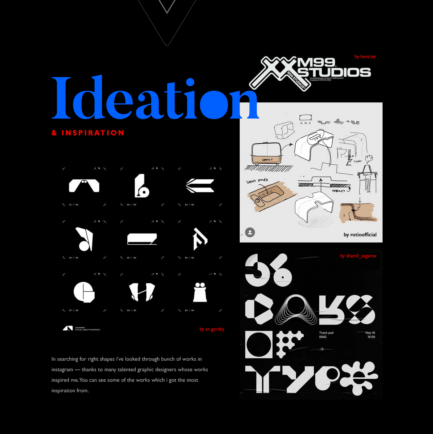 Metallition Project. Ideation and Inspiration. Graphic Design.
