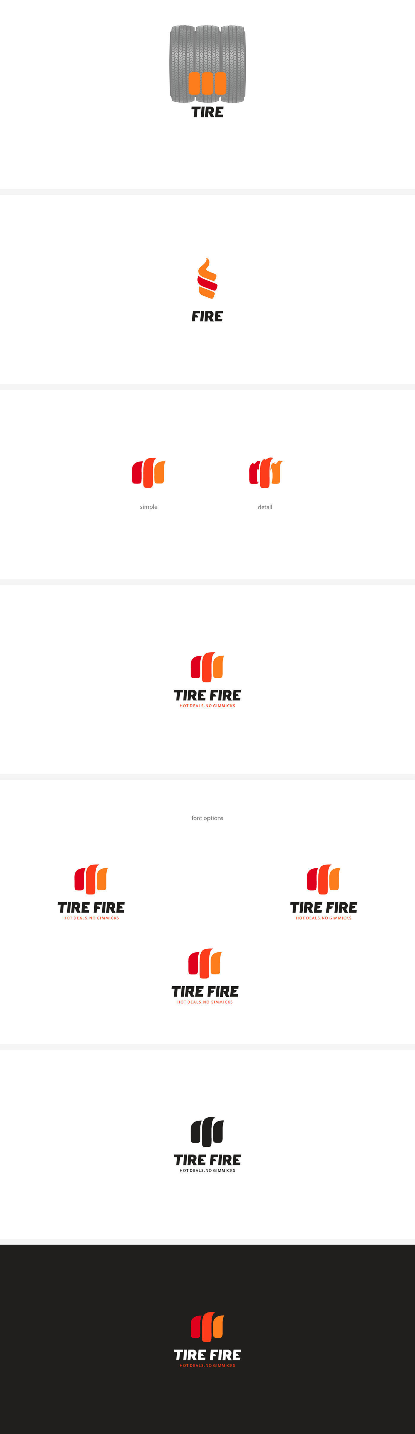 Tire fire logo branding  simplelogo pictoriallogo Pictorial abstract abstractmark tirelogo