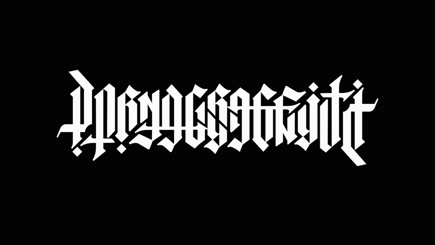 #typographhy #type ambigram ambigrama tipografia Douglas Hofstadter illuminati