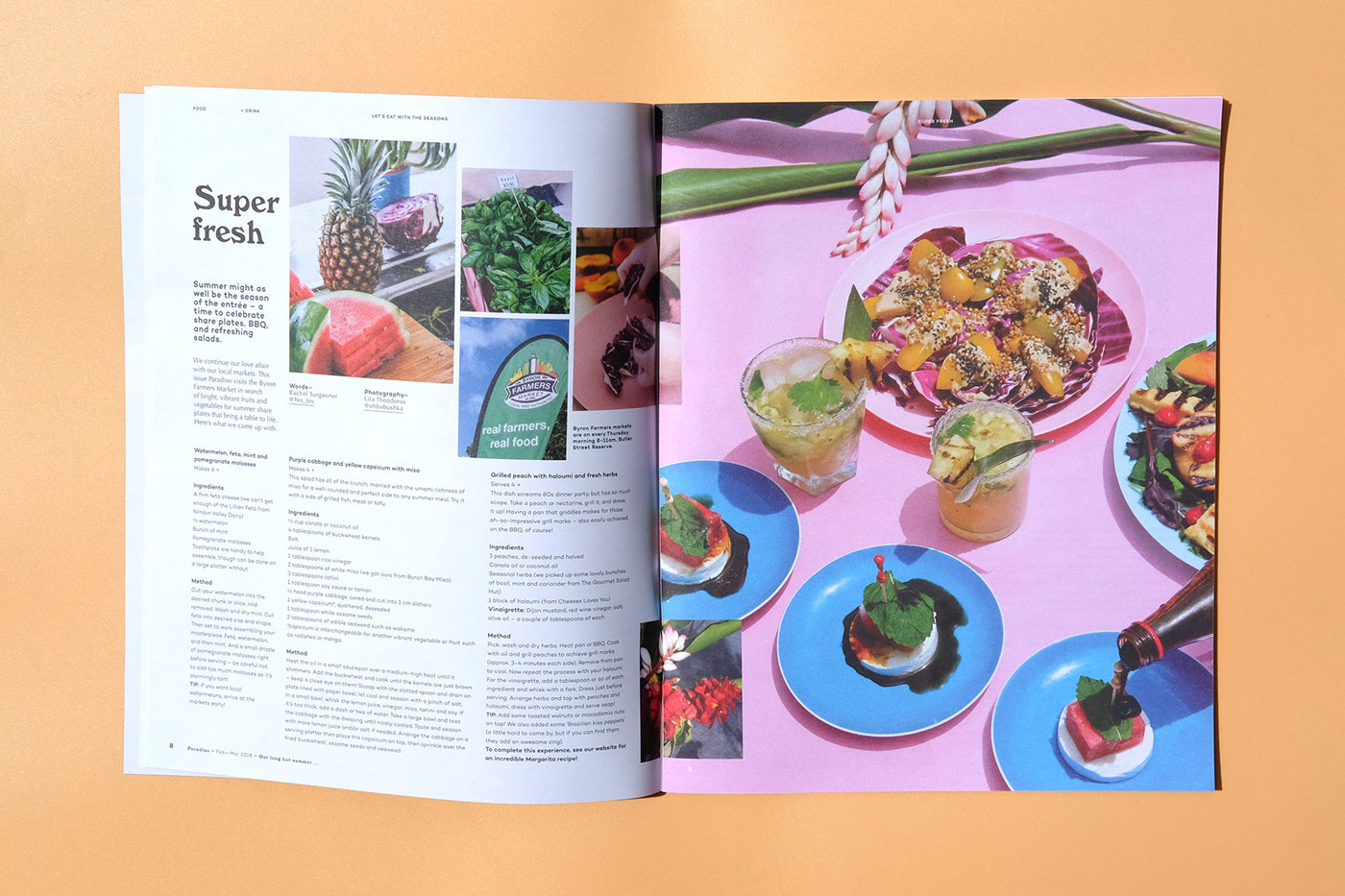 magazine editorial Photography  print graphic design  design lifestyle creative Fashion  Food 