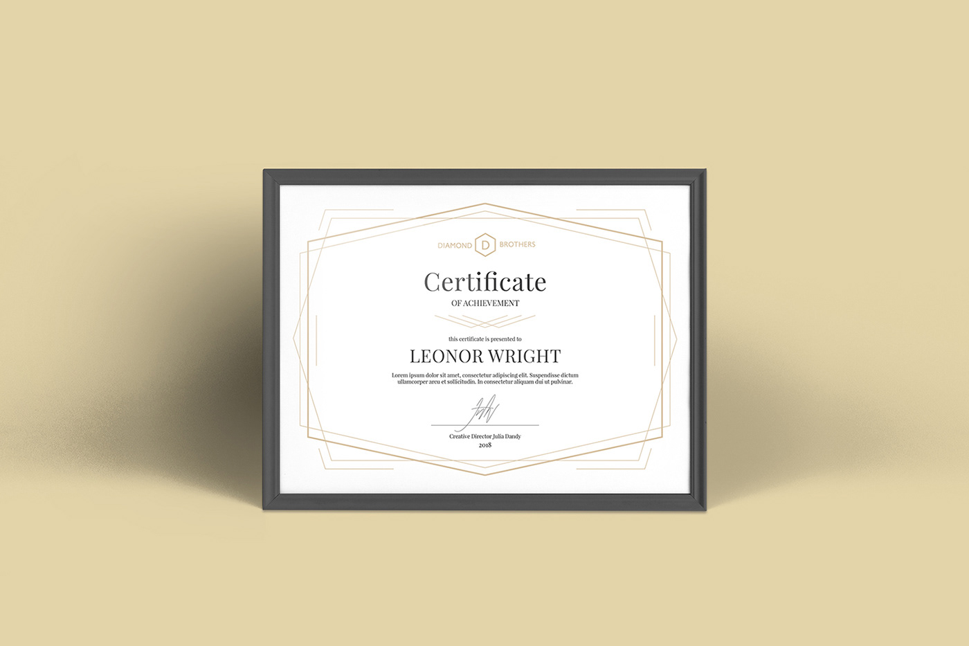 certificate achievement Appreciation award certificate template template diploma graduation professional frame