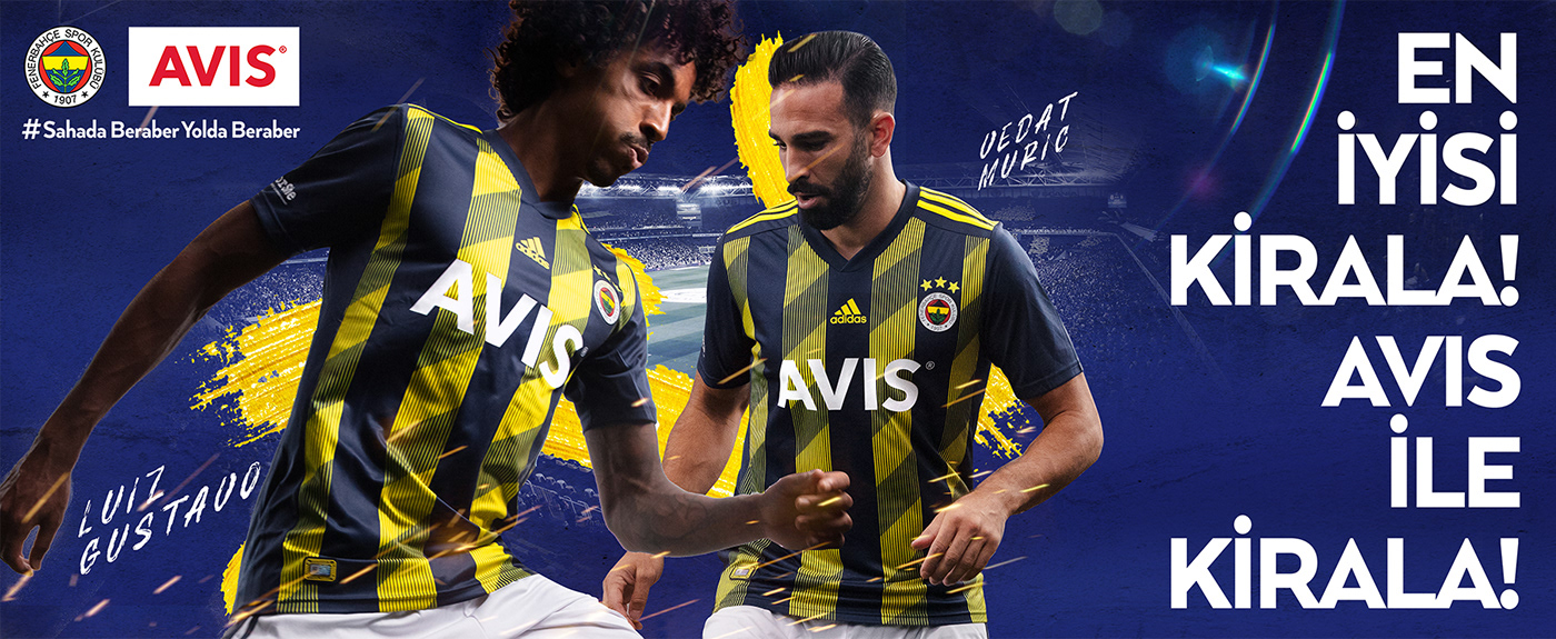 art ArtDirection avis branding  emreturhal Fenerbahçe poster soccer sport visual