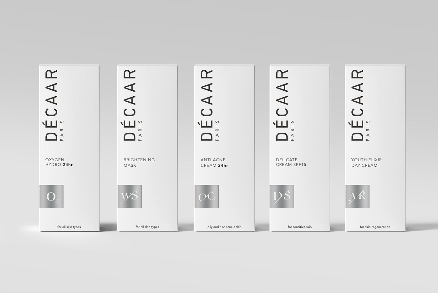 branding  cosmetics logo Packaging packaging design skin care stationary