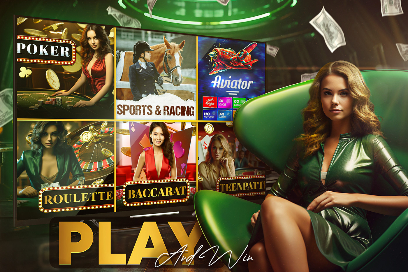 betting casino Casino Game Casino Online gambling game post poster Slots Social media post