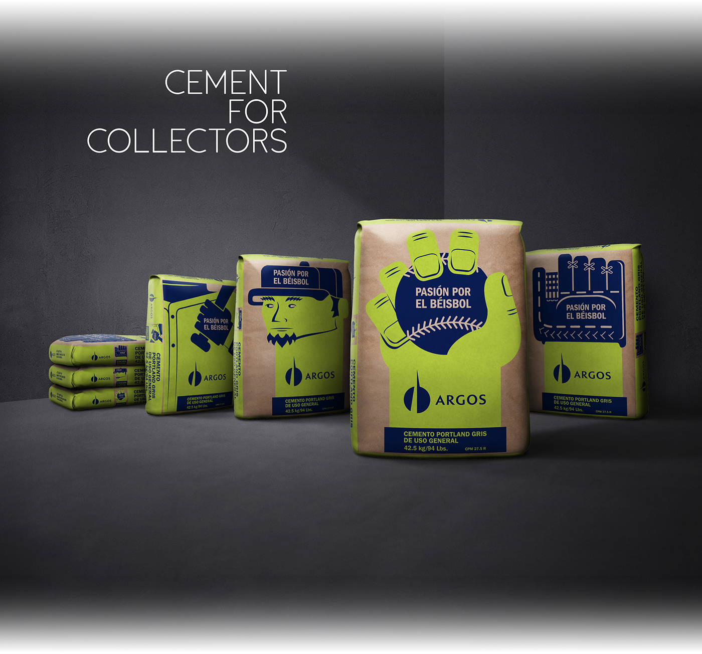 cement concrete beisbol baseball Cannes Lions fiap lia Packaging embalaje