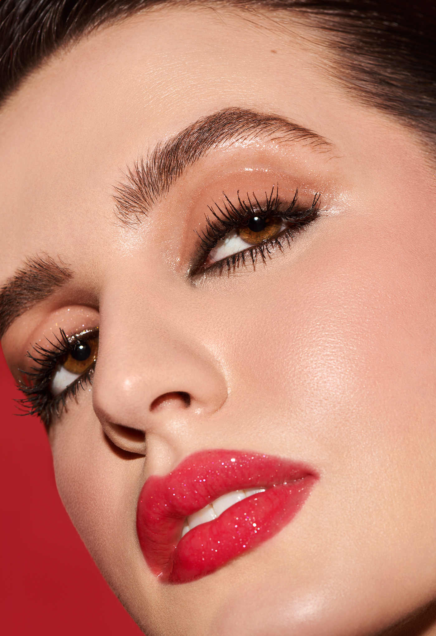beauty beauty photography fashion photography makeup portrait red lips retouch skincare