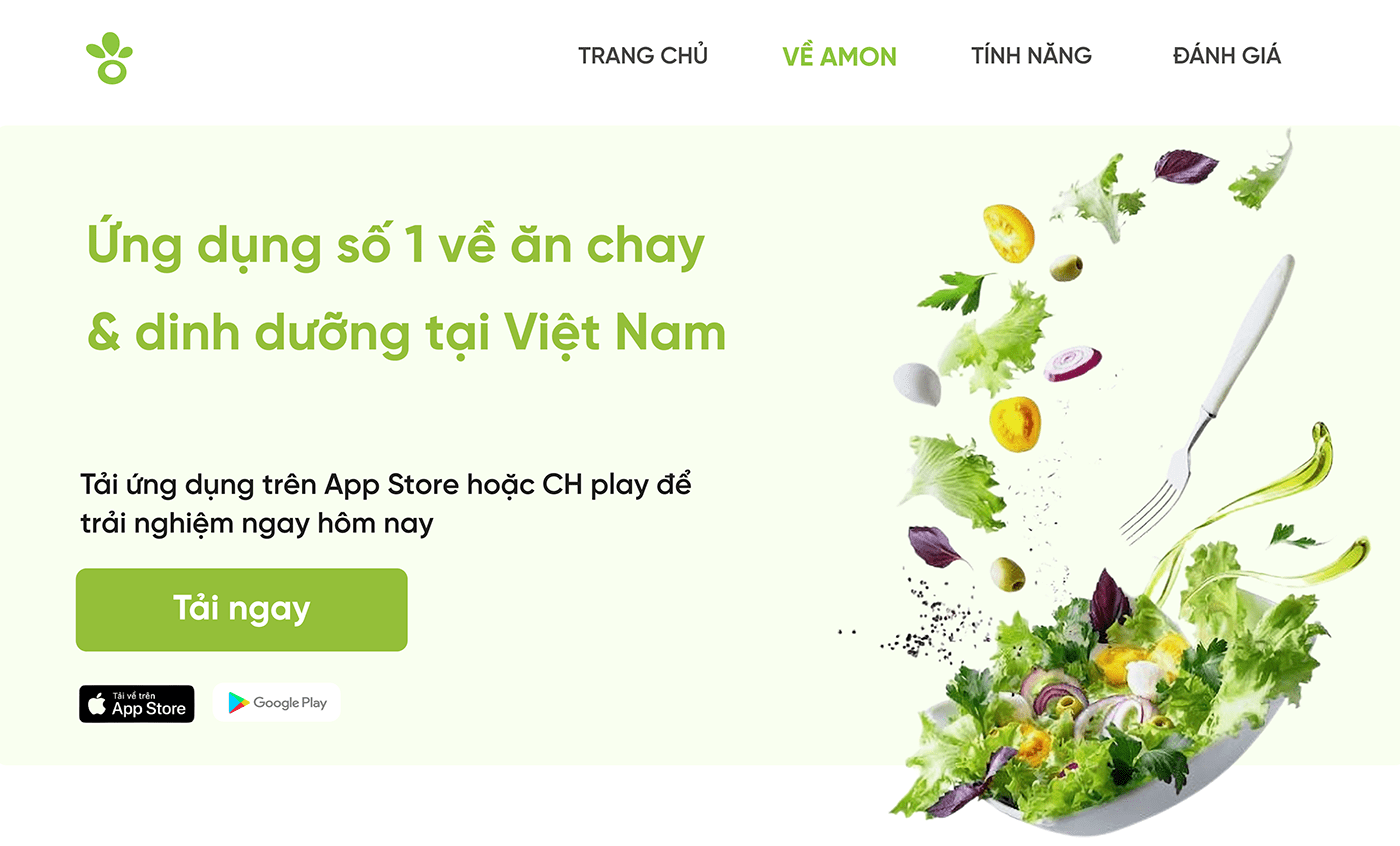 landing page UI/UX Web Design  Advertising  vegetable healthy organic Food 