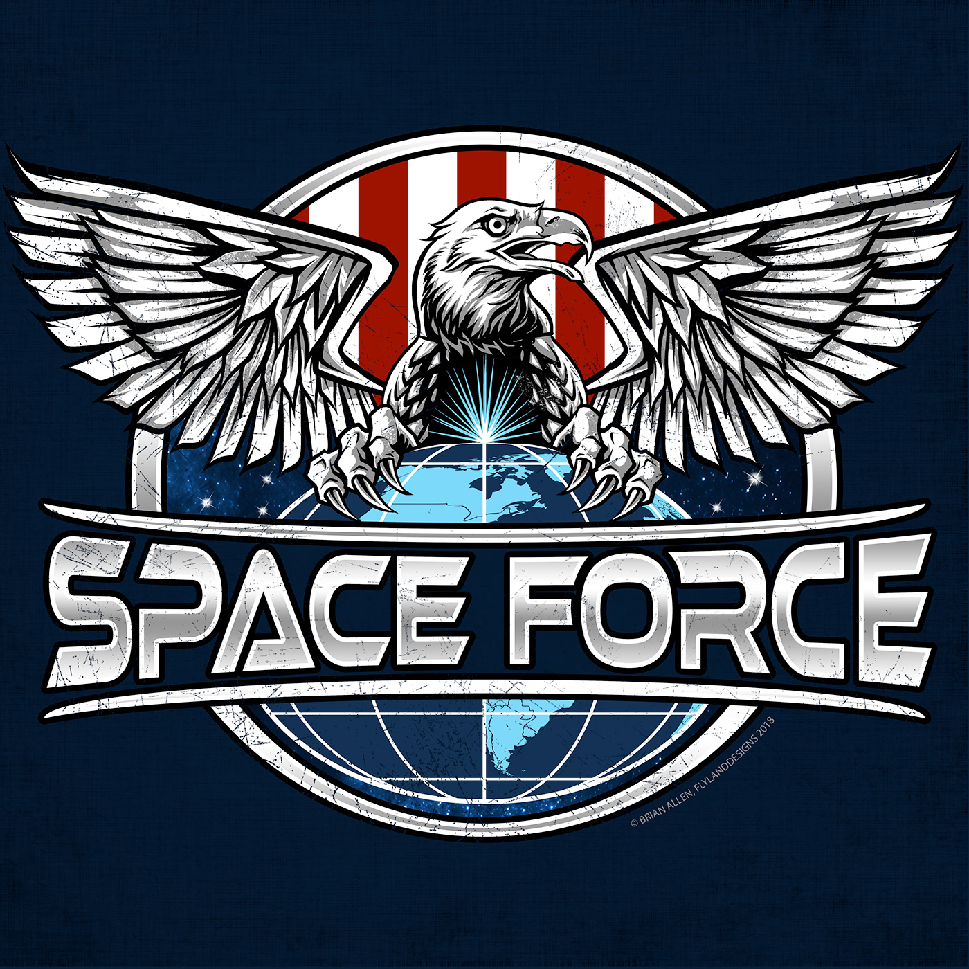 Space Force Emblem on Behance