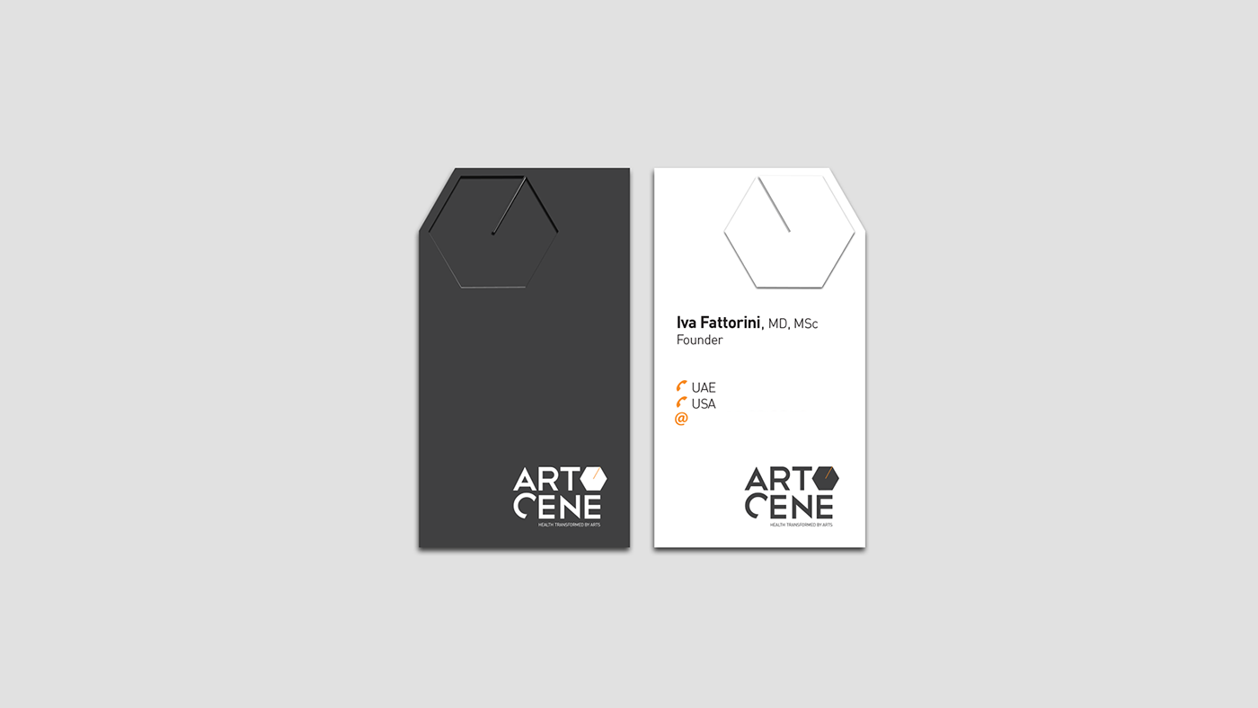 artocene logo Logotype medicine Health DNA hex cube