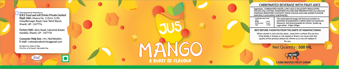 logo juice Mango manufacture