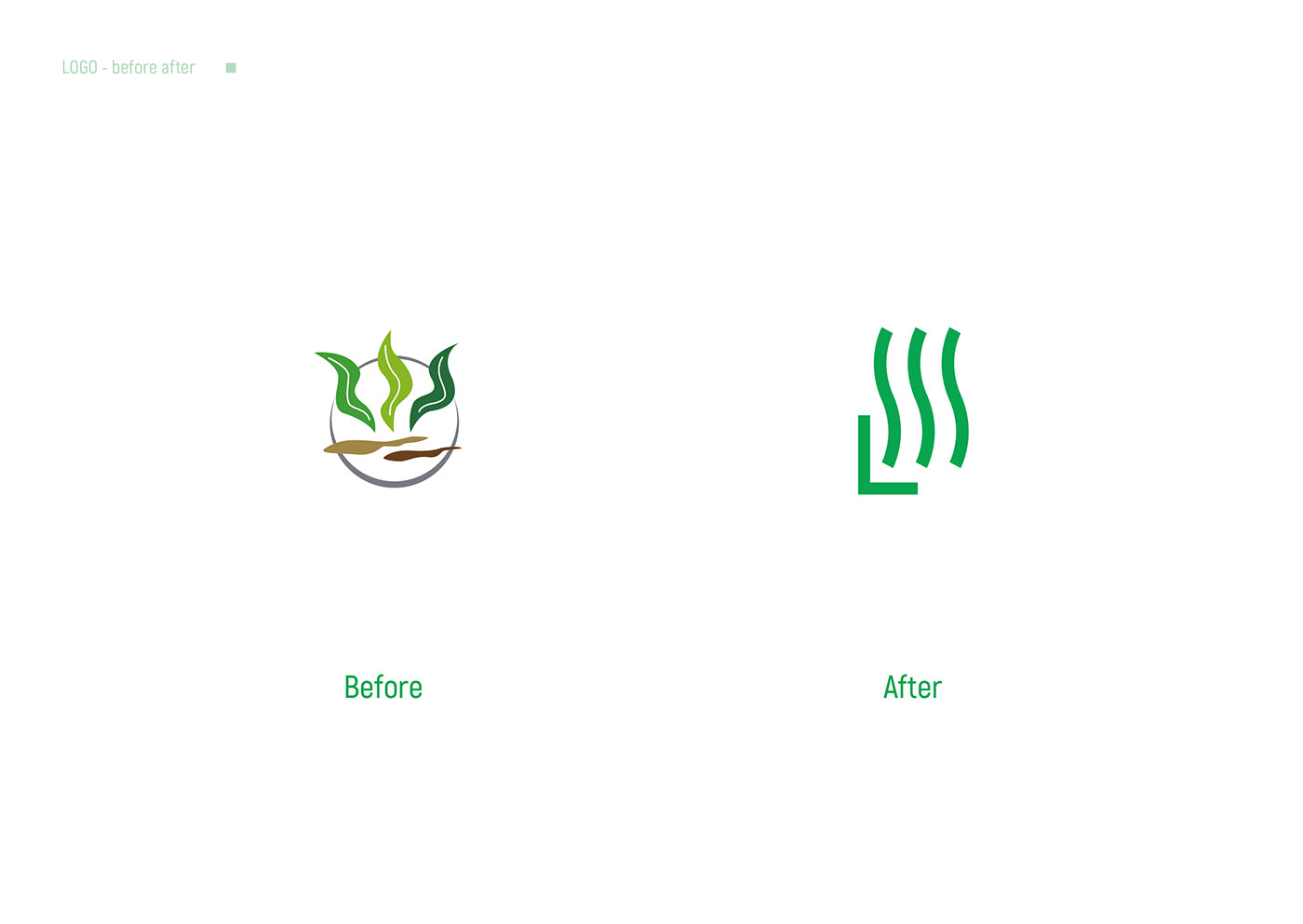 logo 品牌設計 水族 水草 名片設計 business card aqua redesign visual identity