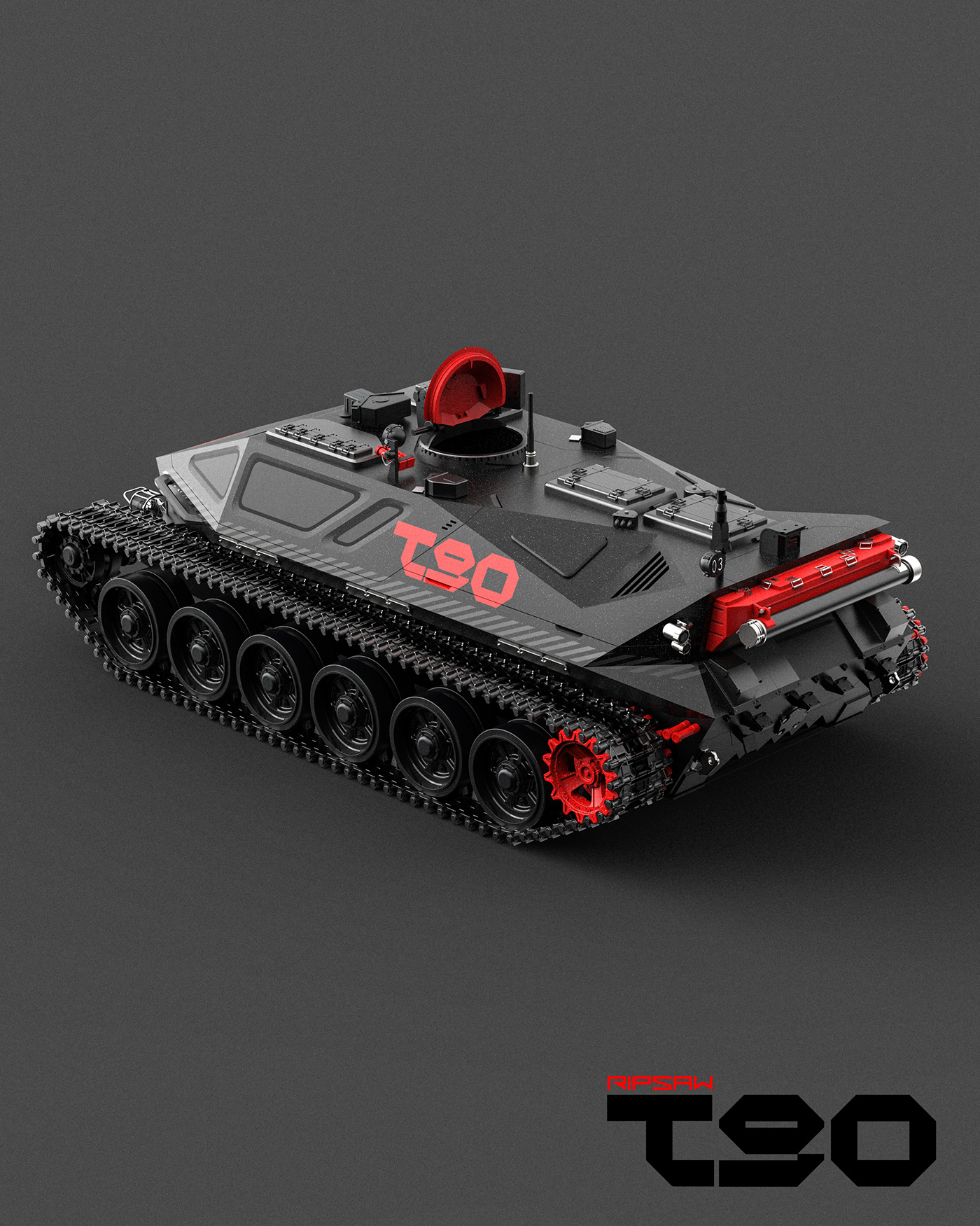 3D army car design CGI concept art exterior game Military Tank Vehicle Design