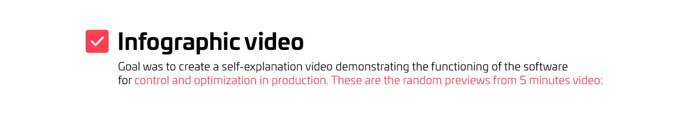 3D animation  explanatory video factory Forklift industrial design  infographic information design motion design robotic