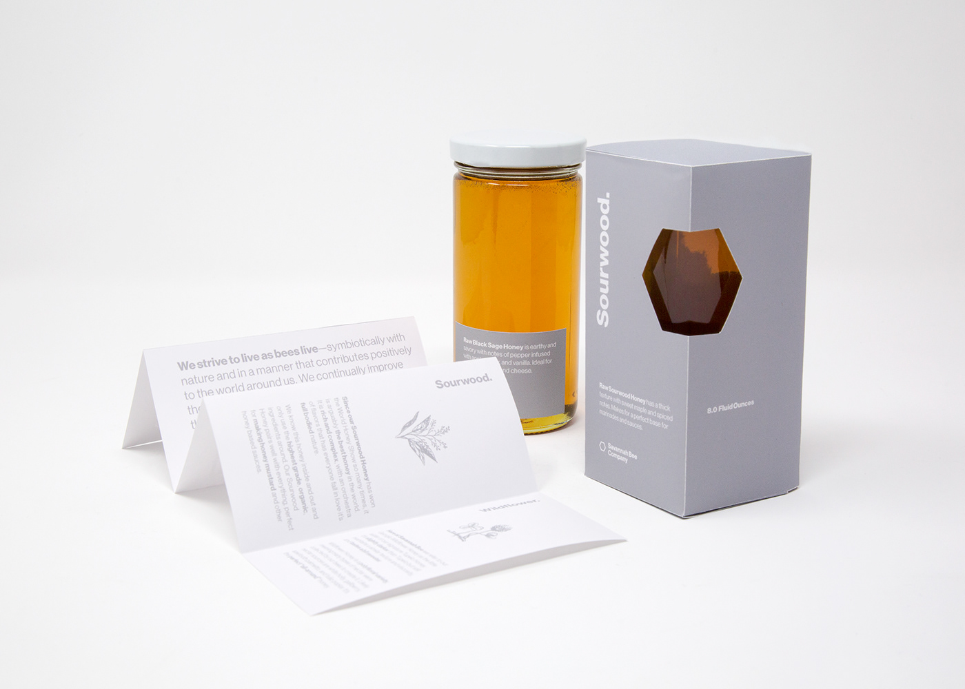 adobeawards Packaging graphic design  typography   honey package design  minimal print Health Food 