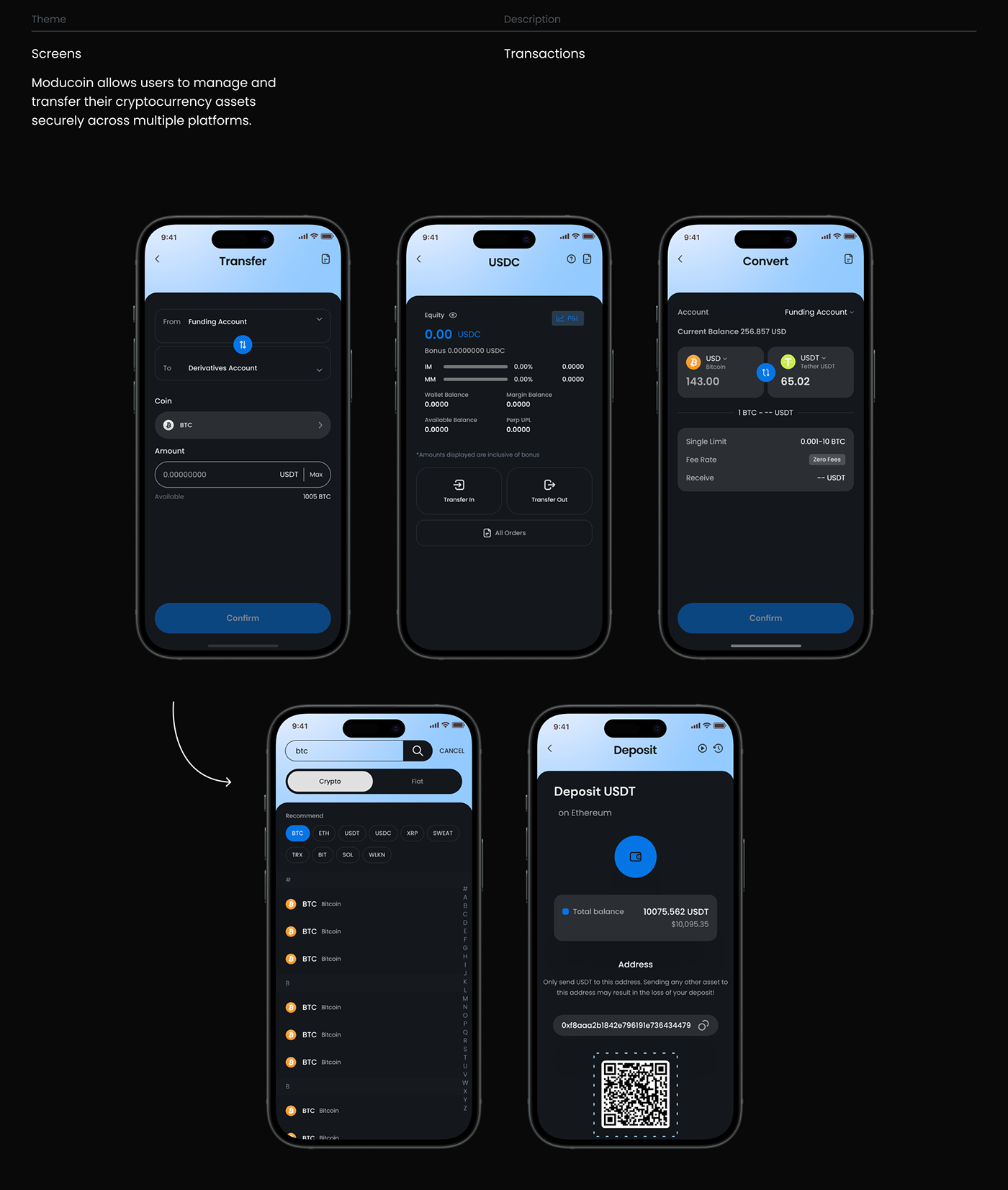 Crypto Wallet App crypto app design App UX UI crypto wallet crypto wallet logo application app design user experience Mobile app user interface