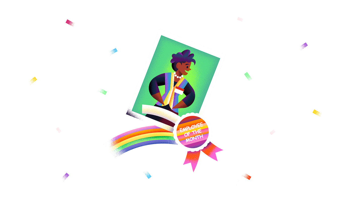 poster pride pride month LGBT LGBTQ queer Behance photoshop