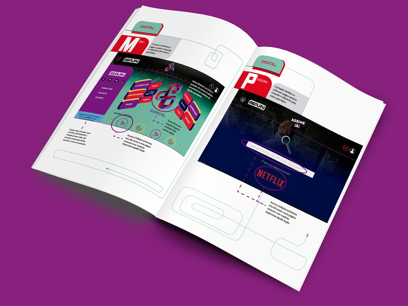 editorial revista magazine Games diagramação identidadevisual branding 