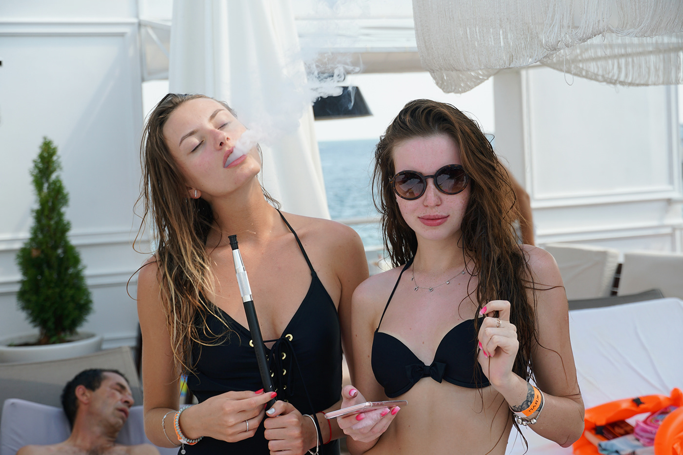 bono beach club pool party Odessa ukraine bikini