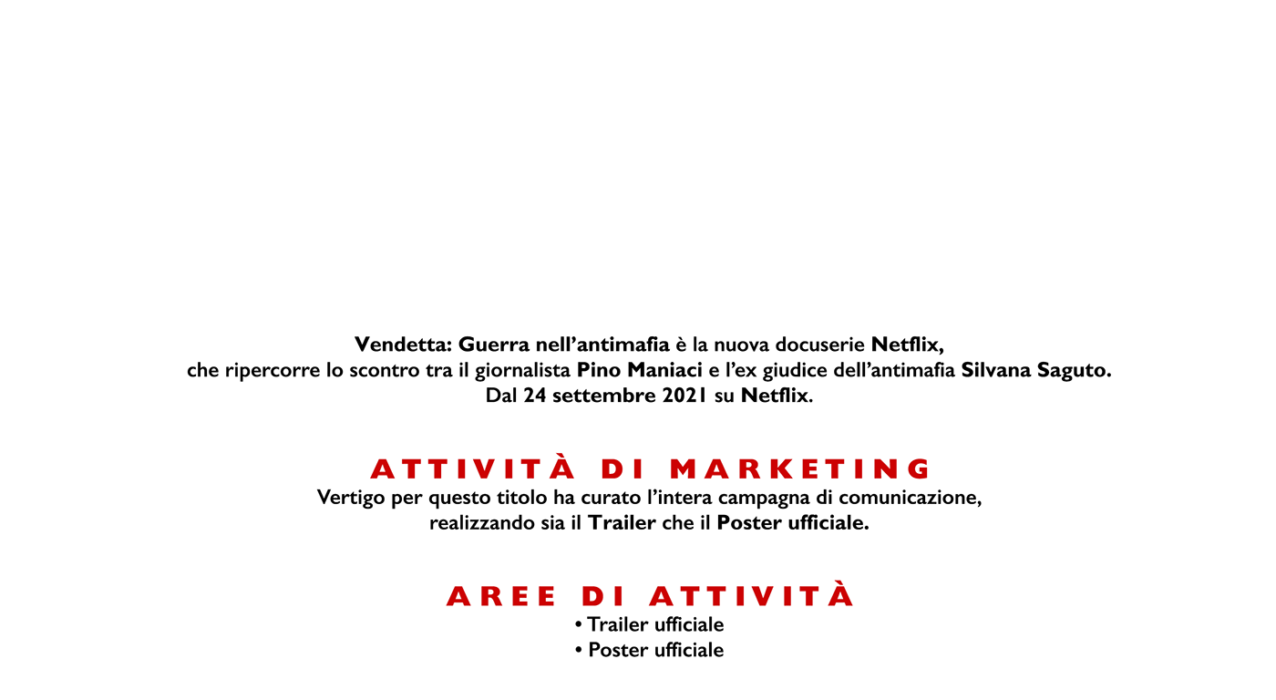docuserie movie poster Netflix pino maniaci poster series silvana saguto vendetta