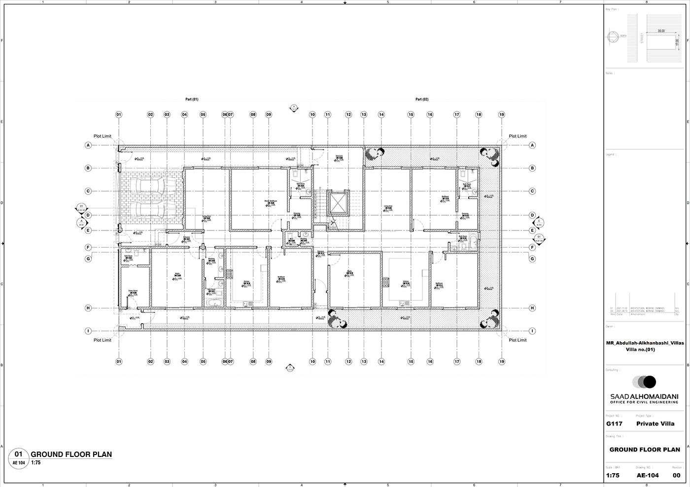 2D Drawing  working drawings shopdrawing details architecture visualization Classic classic design Villa