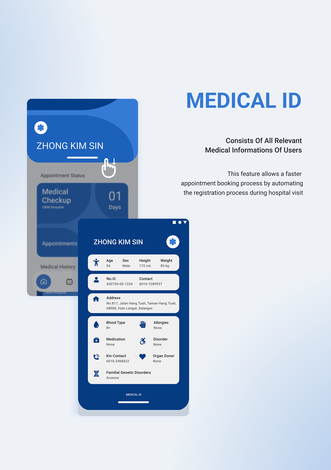 graduation project hospital interactive board game medic medical multimedia design Queue System Signage board uiux user interface