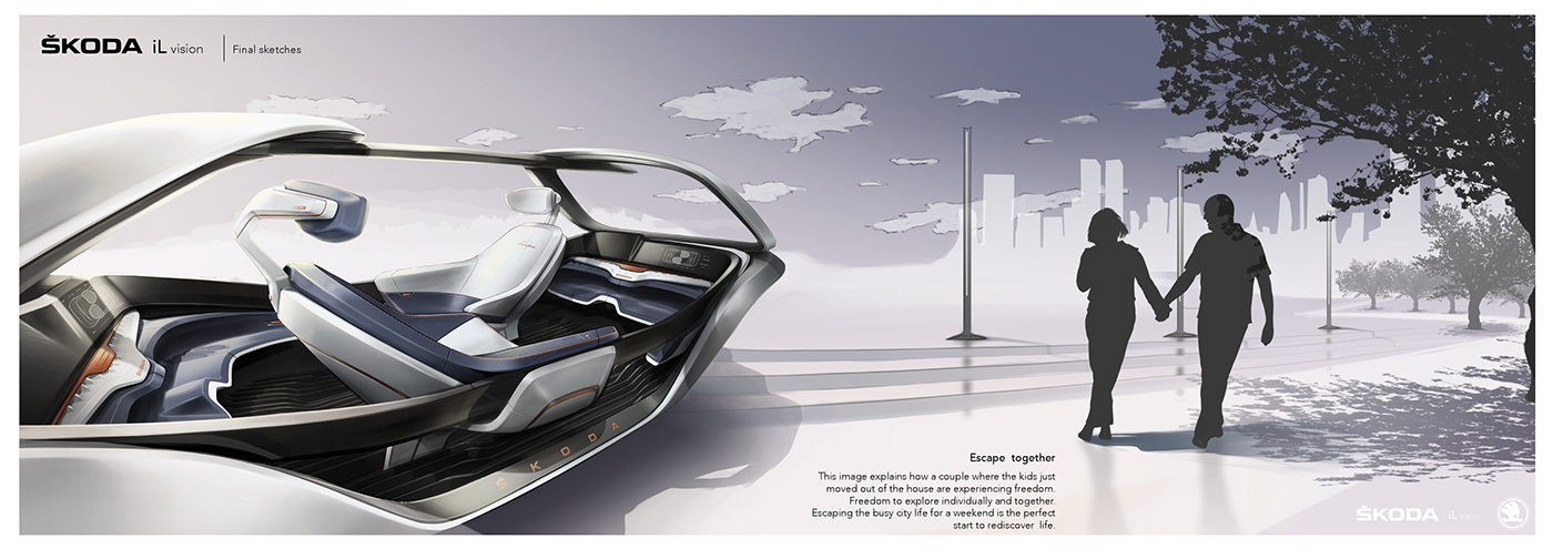 Automotive design interior design  car design sketches portfolio