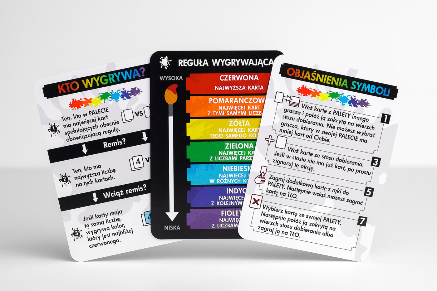 boardgame cardgame typesetting InDesign typography  