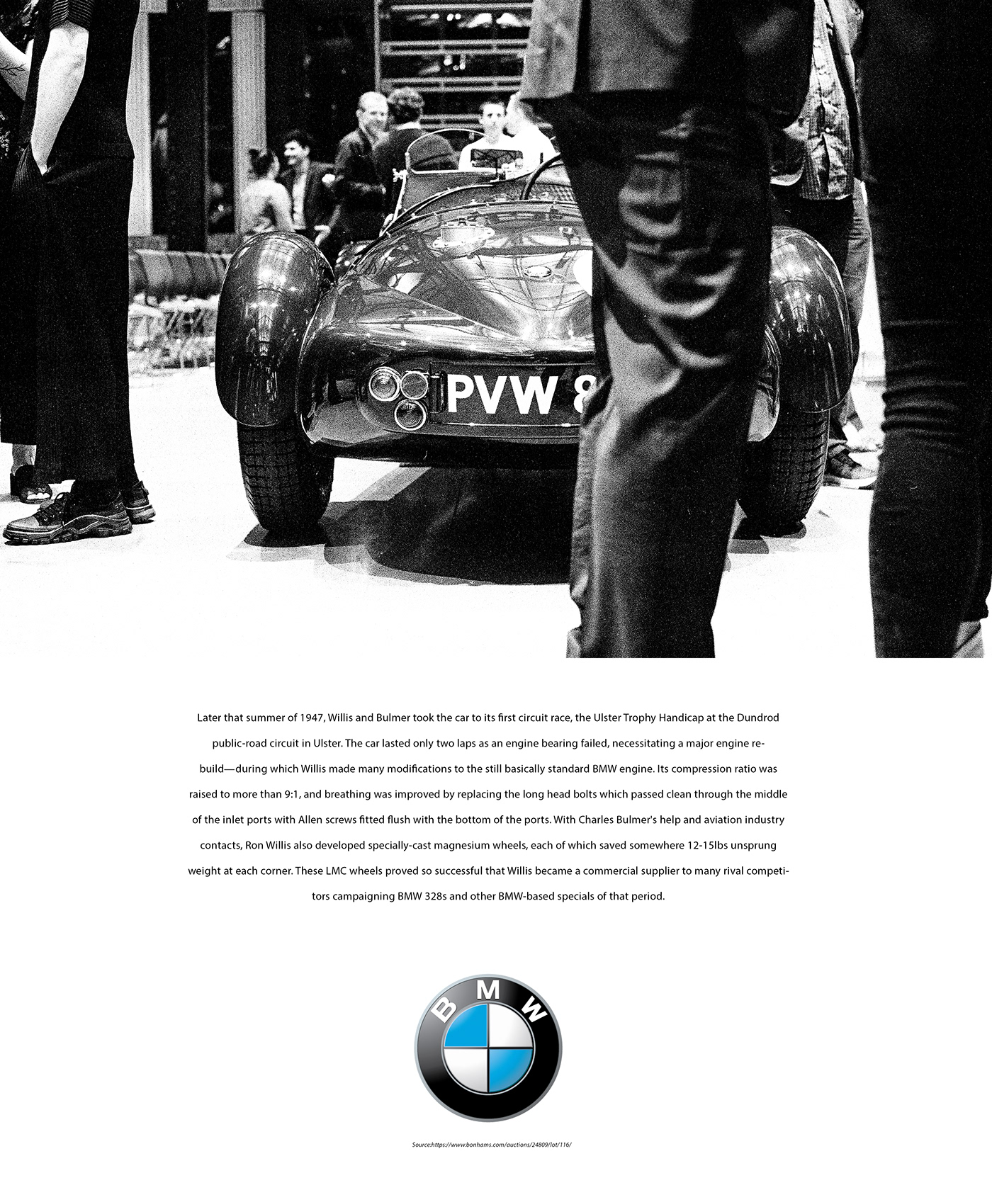 BMW Dynamic Photography  graphic blackwhite bw
