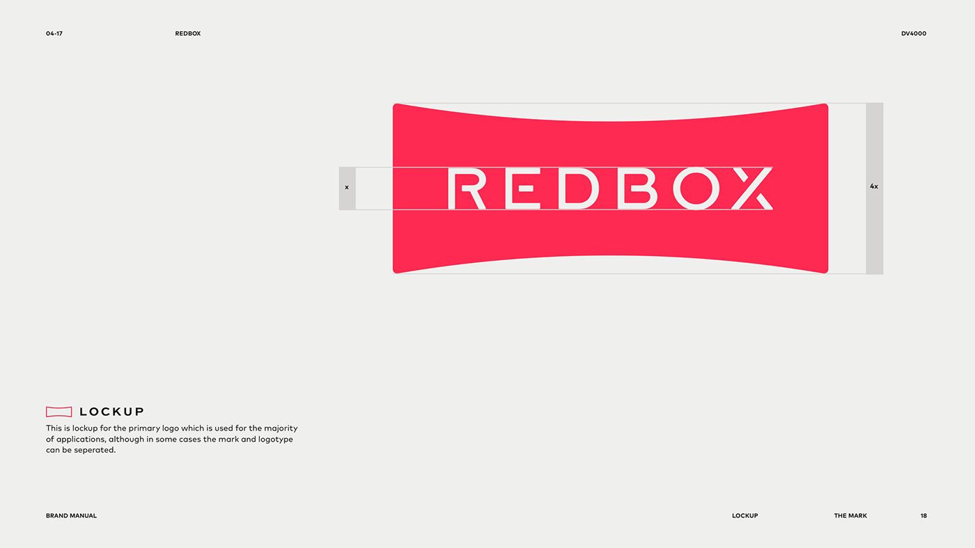 redbox Rebrand ACCD Entertainment vr brand identity logo brand identity interactive