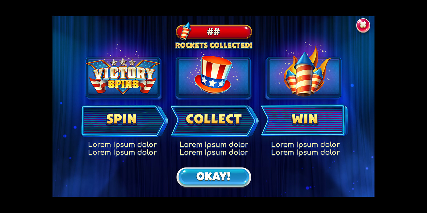 casino graphic design  live ops My Vegas my vegas slots rocket rocket race Slots ui ux