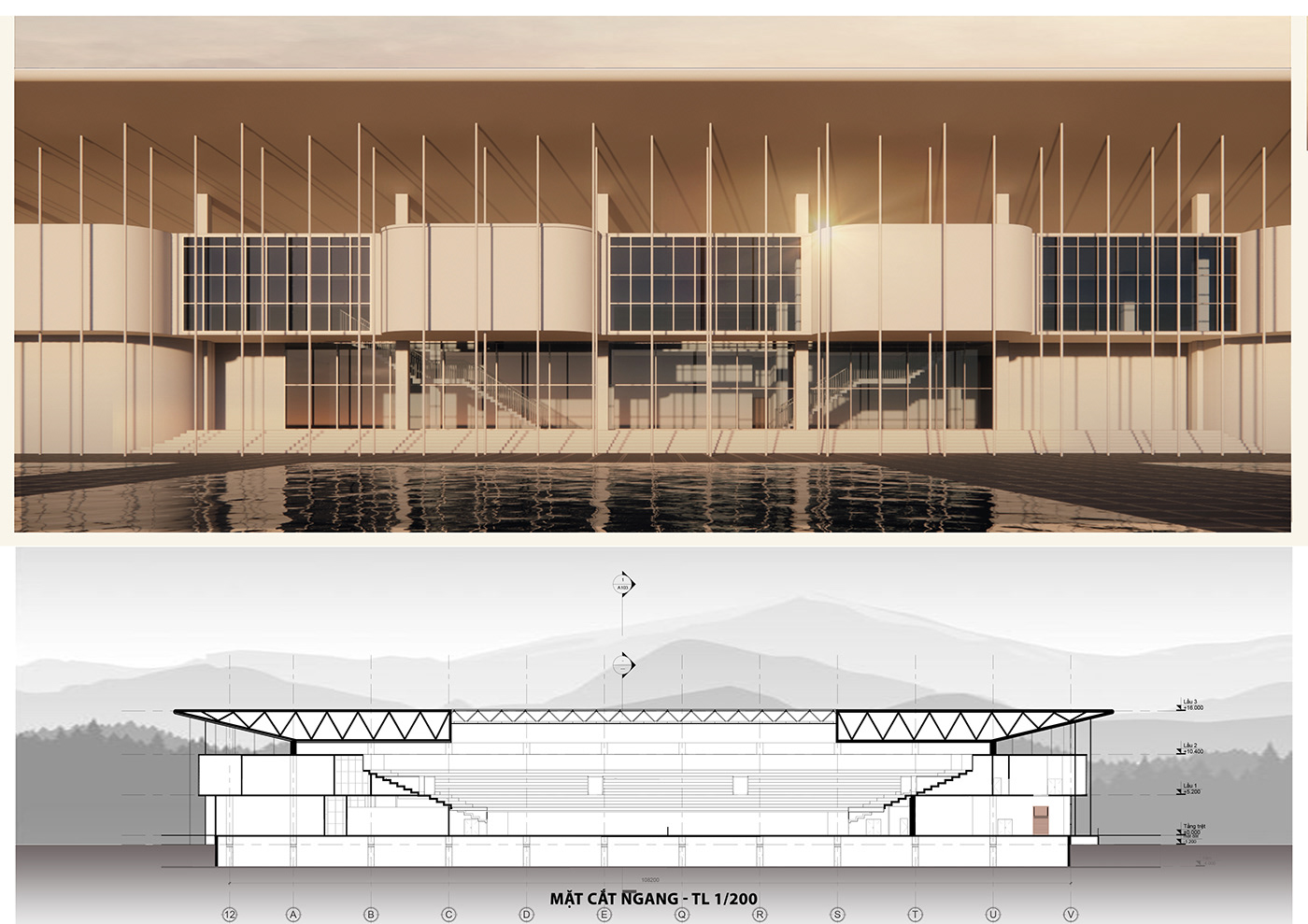 architecture visualization 3D interior design  exterior archviz enscape revit