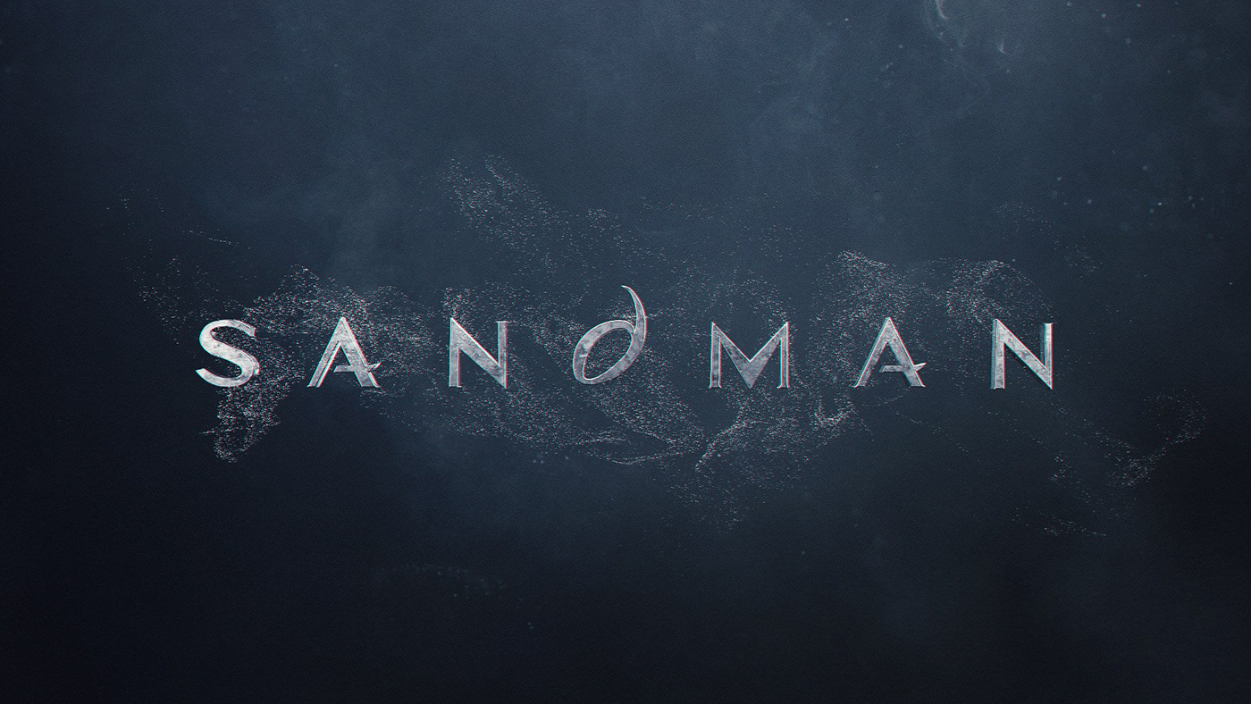 Netflix sandman 3d animation motion graphics  dramatic mood