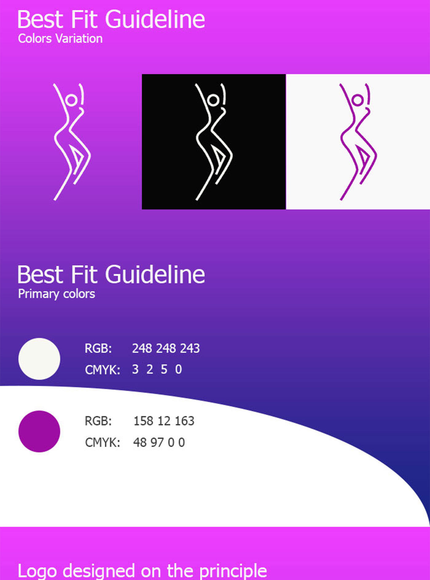 guideline logo Web design