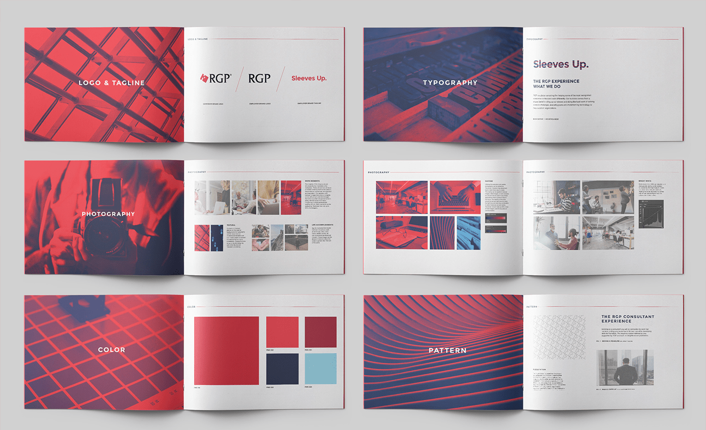 brand book brochure design Employer Brand