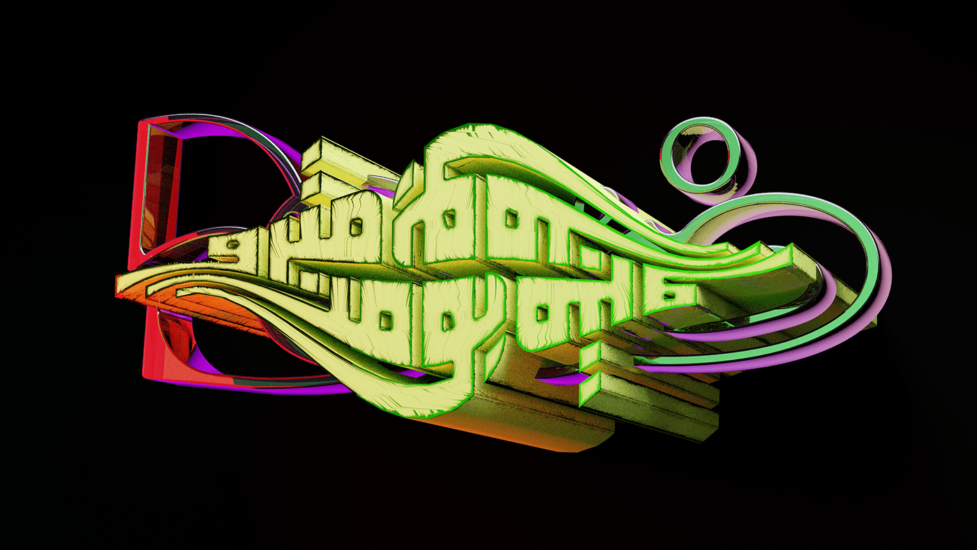 3DType 3dtypography arabic calligraphy arabic typography Logo Design خط عربي プラトン装飾美術館 프리미어프로 人像攝影