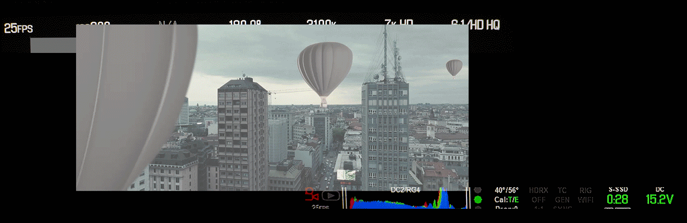 Cyborg future hot air balloon Iliad mobile storm telco tvc vfx