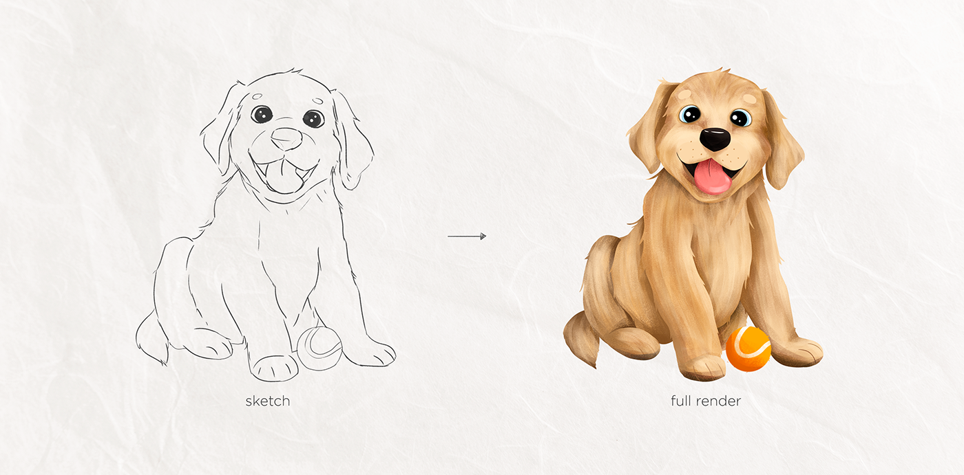 Character design  graphic design  animal ILLUSTRATION  dog Cat chidren illustration art product design  digital