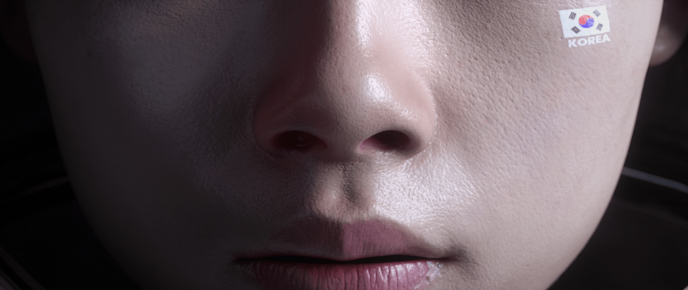 3D artwork avatar c4d eyes human person