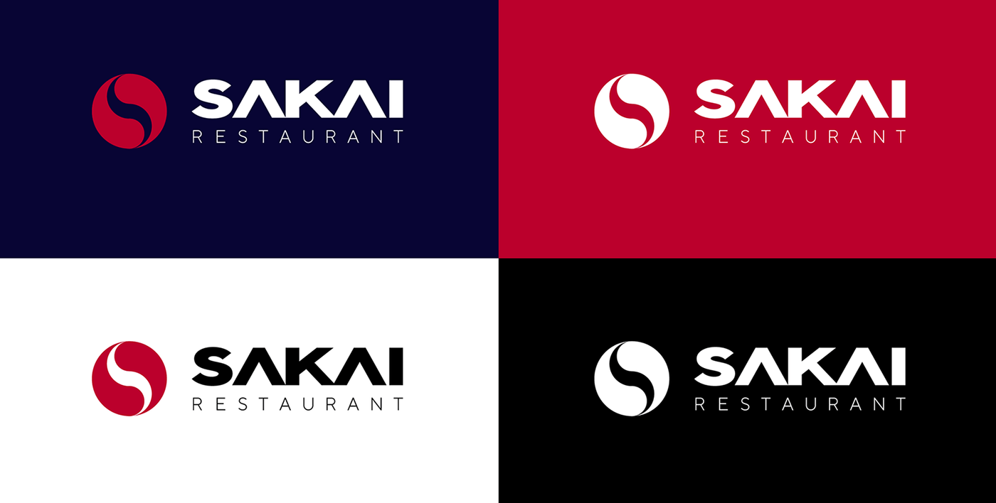 brand identity chef Icon japanese logo Logotype restaurant Sushi visual language wordmark